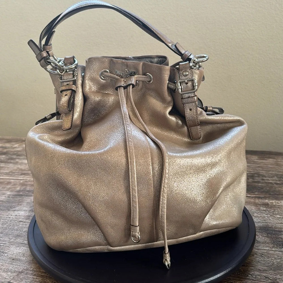 Coach Madison Marielle Drawstring Shoulder Bag - Picture 11 of 16